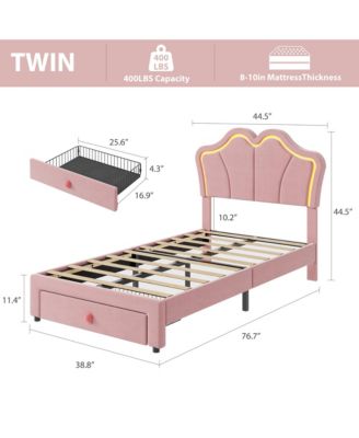 Set of 2 Dreamy Velvet Platform Bed Set with Adjustable Channel-Tufted Headboard – Soft Linen Upholstery, No Box Spring Needed