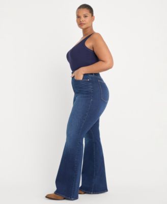 Women's Compression Good Legs Flare Jeans