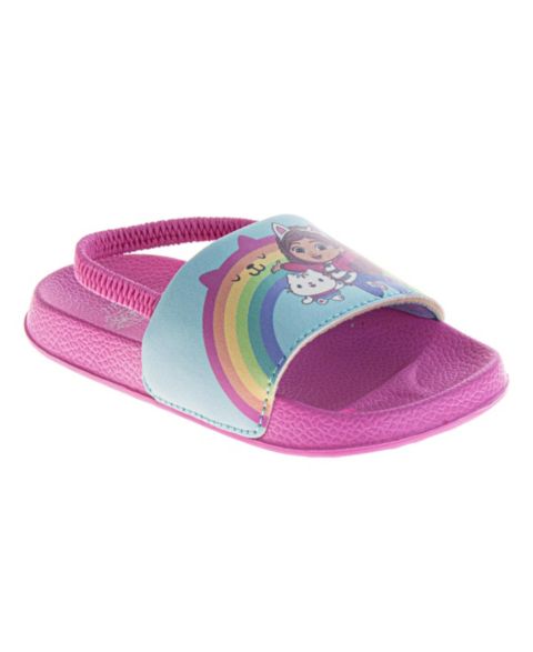 Сандалии Gabby's Dollhouse Gabby s Dollhouse "Purr-fect Party" EVA Slides для девочек, цвет: Розовый