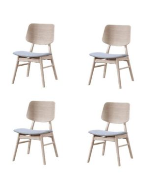 Oscar Wood Dining Chair(Set of 4)