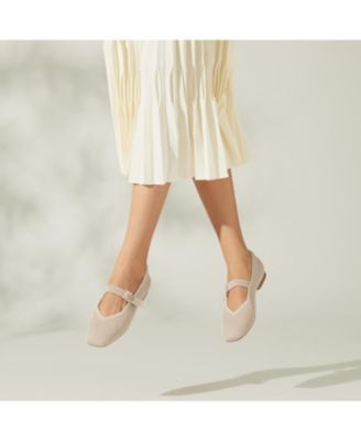 Women's Square-Toe Mary Janes Margot Mary Jane