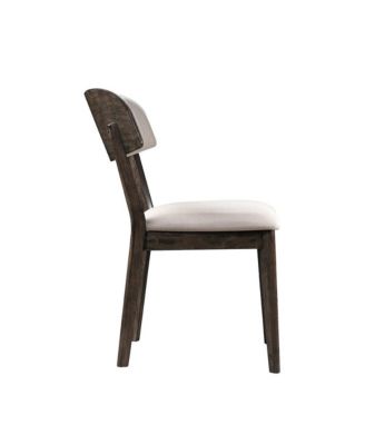 Rex Wood Upholstered Dining Chair (Set of 2)