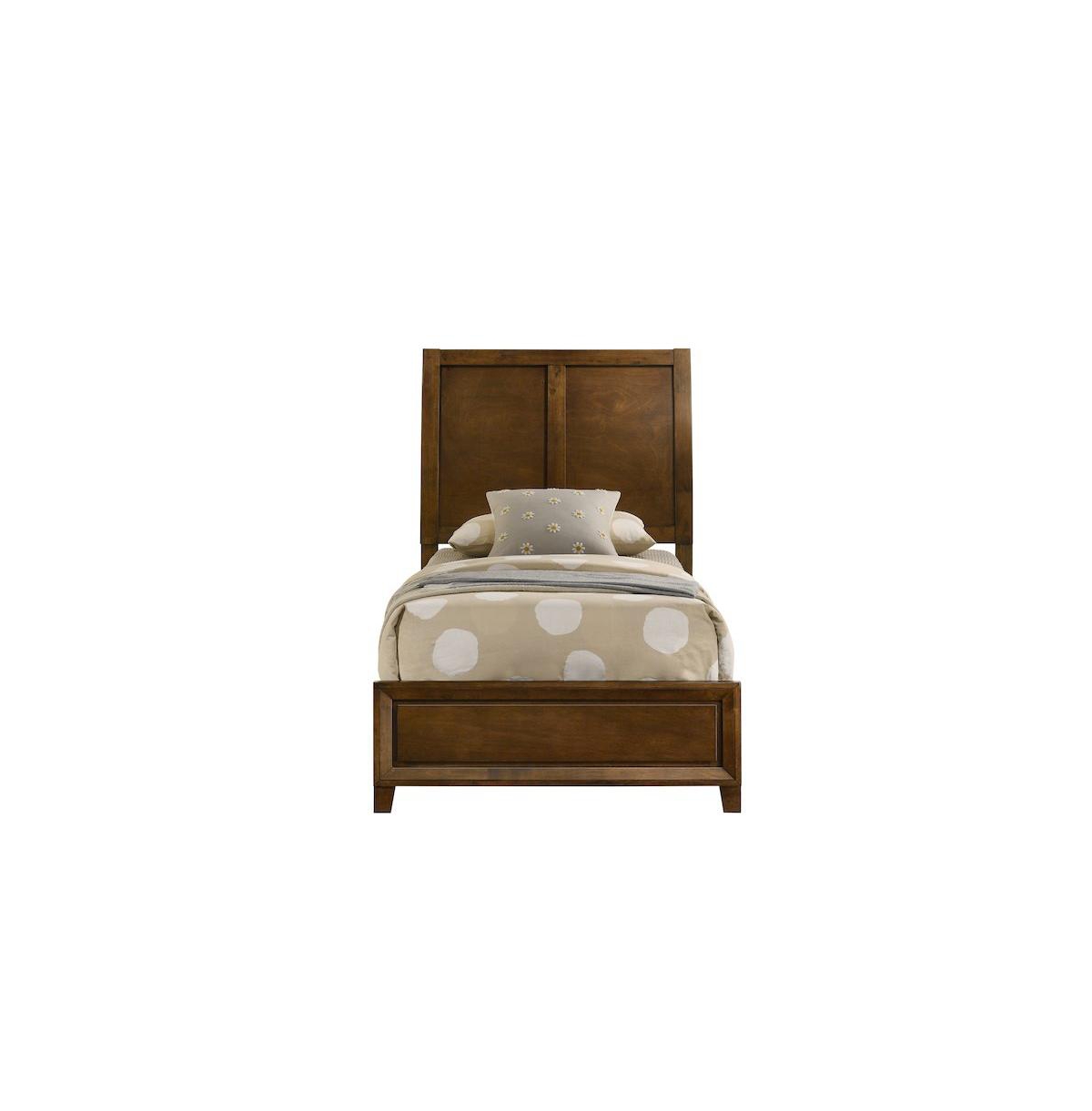 New Classic Furniture Ballard Wood Panel Bed in Walnut