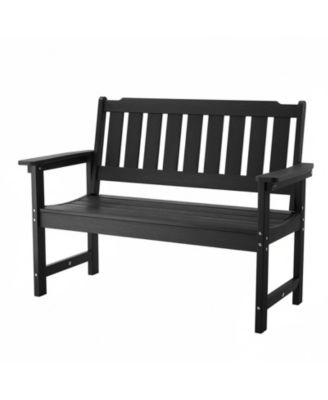 Patio Park Bench 36-Inch Weatherproof