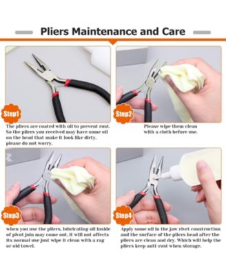 Jewelry Making Supplies Kit Tools Wires Findings Repair Beading