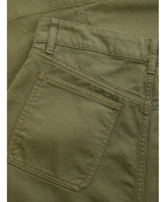 Women's Cotton Twill Midi Skirt