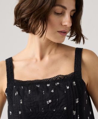 Women's Kate Floral Square Neck Mini Dress