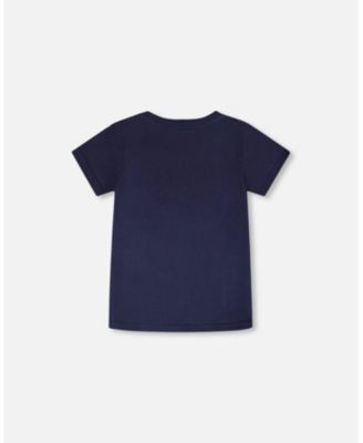 Big Boys Jersey T-Shirt with Chest Pocket