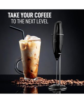 Executive Series Luxury Milk Frother Handheld Electric Foam Maker