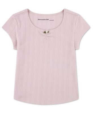 Toddler Girls' 2T-5T Scoop Neck T-Shirt