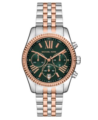 Women's Lexington Quartz Chronograph Two-Tone Stainless Steel Watch 38mm