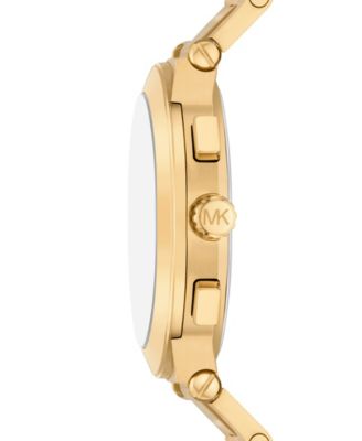 Michael Kors Men's Billie Quartz Chronograph Gold Stainless Steel