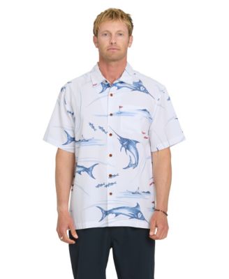 Quiksilver Men's Short-Sleeve Fish On Shirt