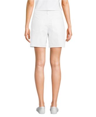 Women's Soft Denim Mid Rise 7" Jean Shorts