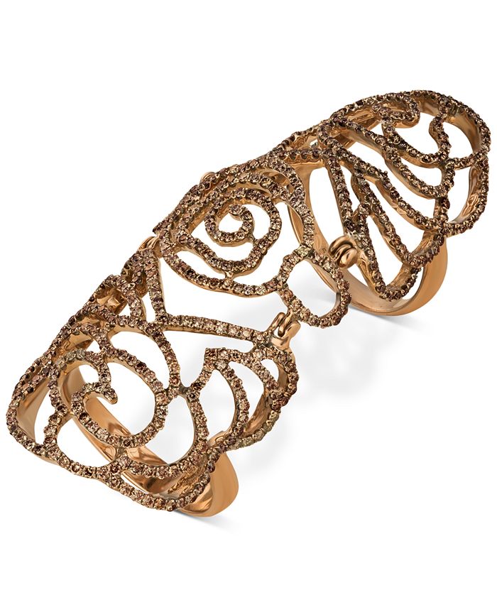 Le Vian Chocolatier Diamond Knuckle Ring 2 1 2 ct. t.w. in 14k