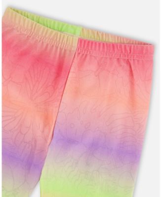 Little Girls Cotton Jersey Capri