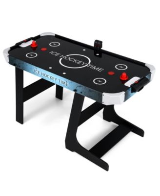 Air Hockey Table with LED Scoreboard and Powerful Motor