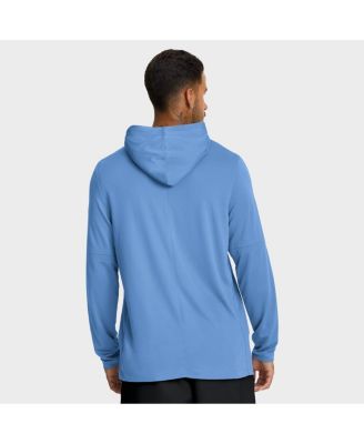 Men's Light Blue Kansas City Royals Authentic Collection Dri-FIT Long Sleeve Hoodie