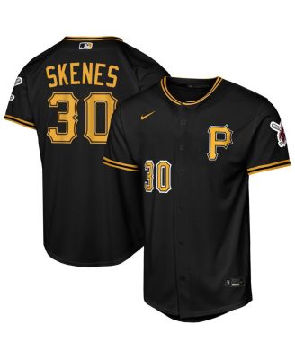 Big Boys and Girls Paul Skenes Black Pittsburgh Pirates Alternate Stadium Jersey