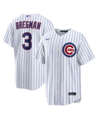 Men's Alex Bregman White Chicago Cubs Home Replica Jersey