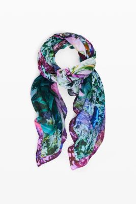 Women's Rectangular garden foulard