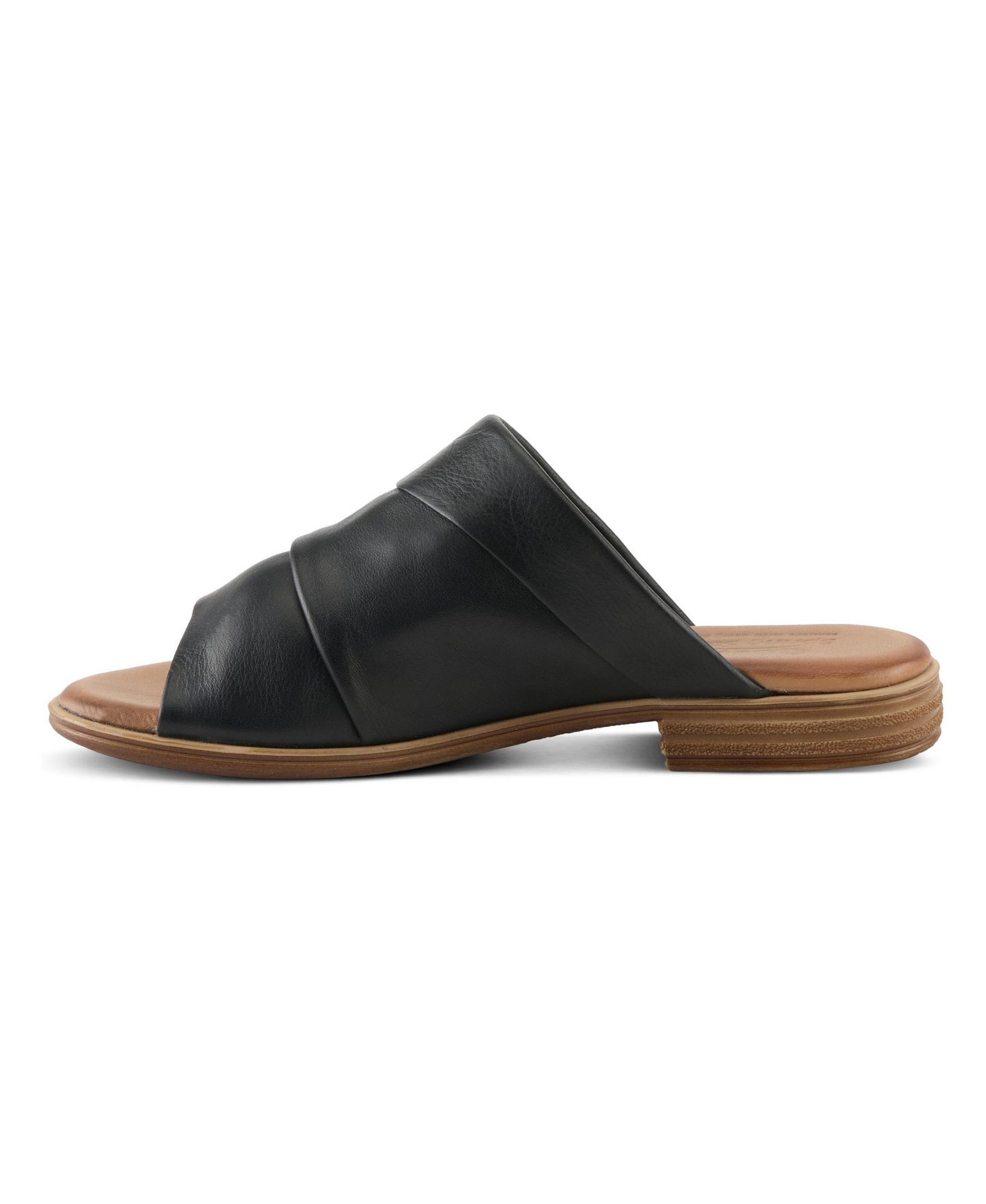 Женские сандалии Spring Step Jaleel Flat Sandal with Adjustable Strap, цвет: Чёрный — фото 2