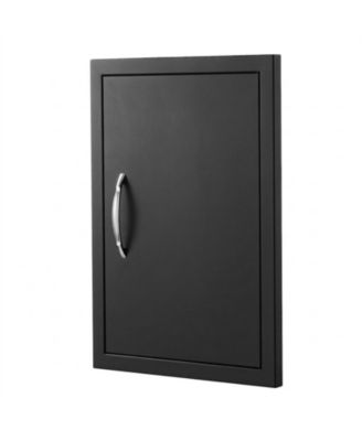 Single Stainless Steel BBQ Access Door 16W x 22H in for BBQ Island Grilling