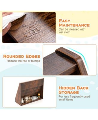 5-Tier Front-Facing Kids Bookshelf with Deep Compartments, Montessori Style