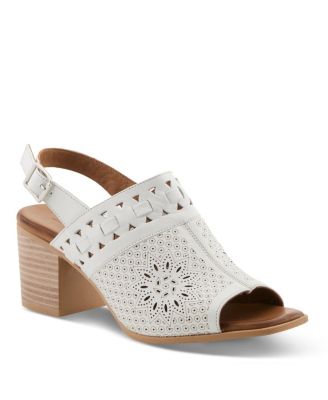 Women s Sunela Slingback Sandal with Laser-cut Style and Comfort