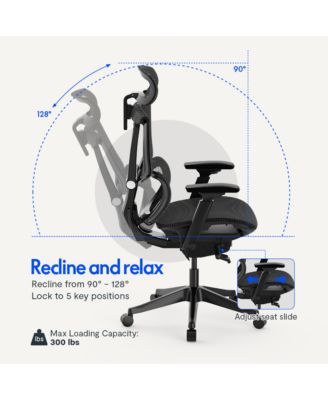 Ergonomic Chair C7-Mesh Seat (No Footrest