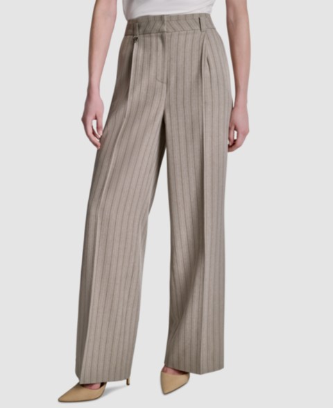 Женские DKNY Women's Mid-Rise Straight-Fit Pants, Regular & Petite