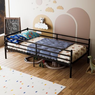 Heavy-Duty Metal Twin Daybed Sofa Bed Platform