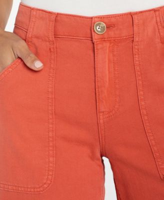 Women's Mid-Rise Wide-Leg Jeans