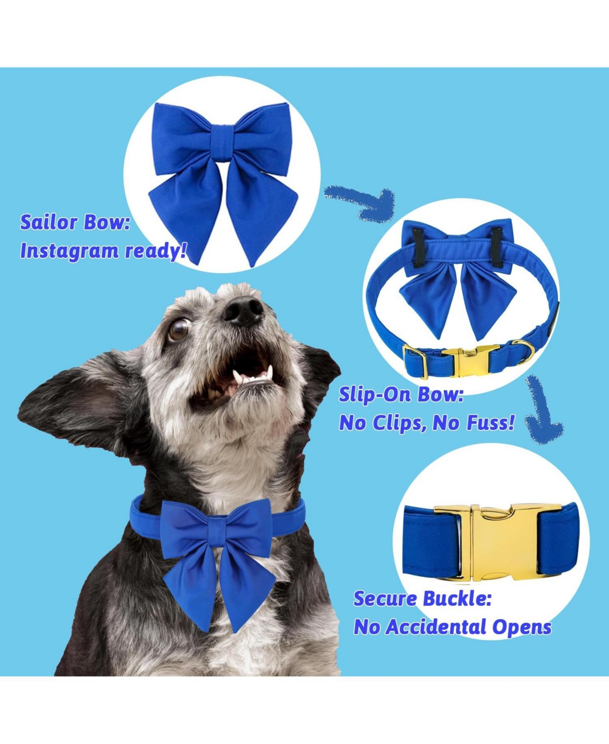 Aronkl Plaid Collar With Checkered Bowtie Adjustable Breakaway Collars For All Breeds Comfortable Cotton Birthday Gift