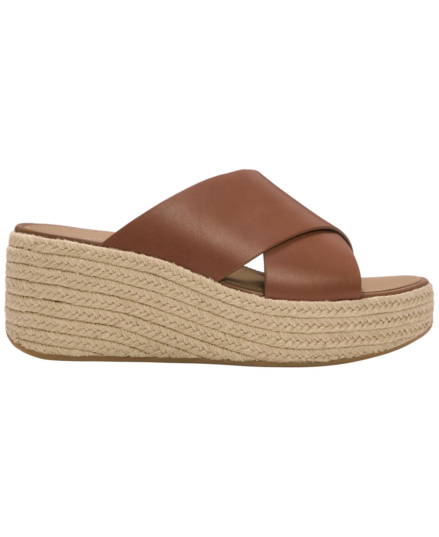 Женские сандалии FitFlop Platforms Espadrille Wedge, цвет: Рыжевато-коричневый — фото 2