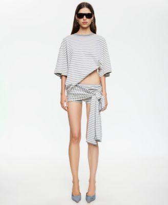 Women's Striped Crewneck T-Shirt