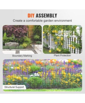 Metal Animal Barrier Fence for Outdoor Patio and Dog Containment