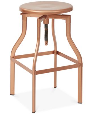 Office Star - 30" Rotating Adjustable Metal Barstool