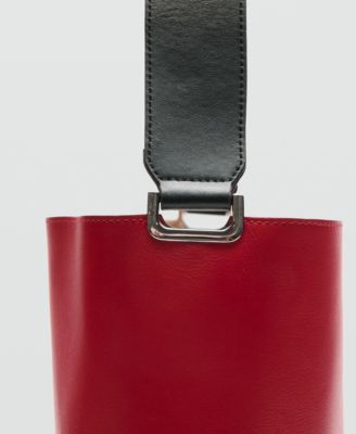 Selection Women's Leather Bucket Bag