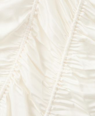 Selection Women's Adjustable Ruched Satin Dress