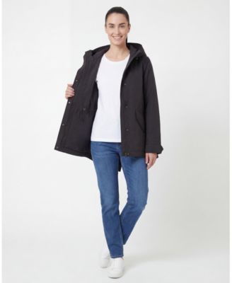 Women's Stand Collar Trench Coat Windbreaker