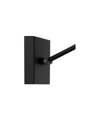 Henry 24" High Modern Picture Wall Lamp Light Fixture Mount Living Room Indoor Hallway LED Hardwired Black