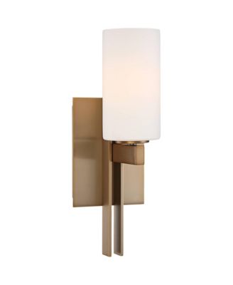Bath Kit: Possini Euro Ludlow Wall Sconces w/ Uttermost Segundo Wall Mirror