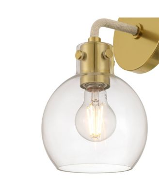 Possini Euro Wicander 11 1/4" High Antique Brass Wall Sconce Set of 2