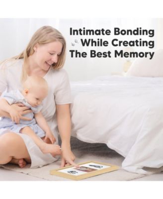 Inkless Baby Hand And Footprint Kit Frame, Mess Free Baby Picture Frame for Newborn