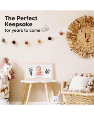 Inkless Baby Hand And Footprint Kit Frame, Mess Free Baby Picture Frame for Newborn