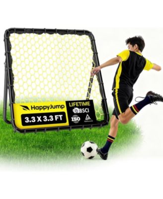 Portable Soccer Rebounder Net for Kids Soccer Training Practice