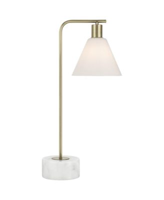Bella Modern 1-Light Table Lamp with Single Shade, 24 1/2" High