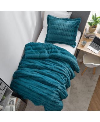 Roll Cakes Chunky Bunny Oversized Comforter Set - Ocean Trenches