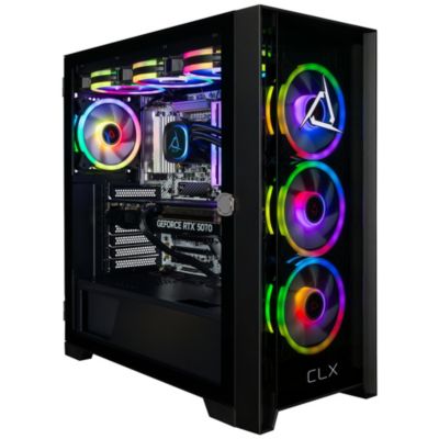 Set Gaming PC - Liquid Cooled Intel Core Ultra 7 270K Plus 3.7GHz, 32GB DDR5, GeForce RTX 5070 12GB Graphics, 2TB SSD, WiFi, Windows 11 Home